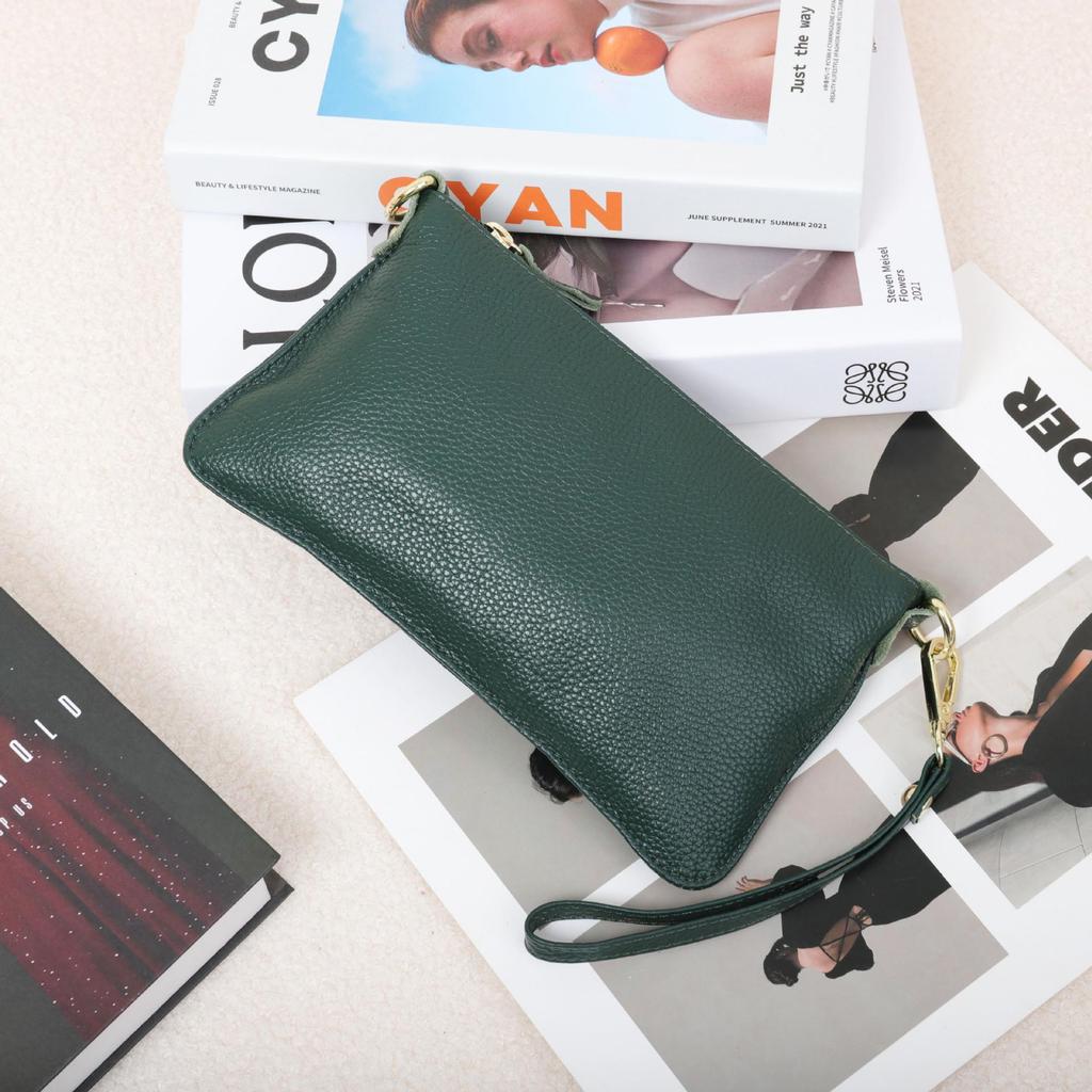 2025 Women's Fashion Cowhide Envelope Clutch Bag - Versatile & Trendy Handheld Accessory