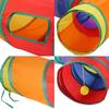 Hot Foldable Cat Tunnel Tube Interactive Fun Kitty Training Toy Boredom Buster For Puppy Kitten Pet Supplies Cat Accessory