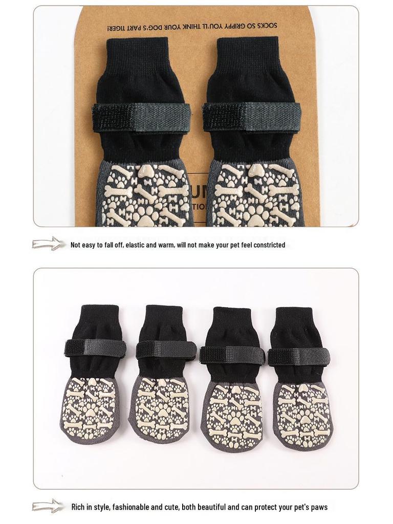 Large Dog Waterproof Non-Slip Socks & Shoes - All Season Pet Footwear
