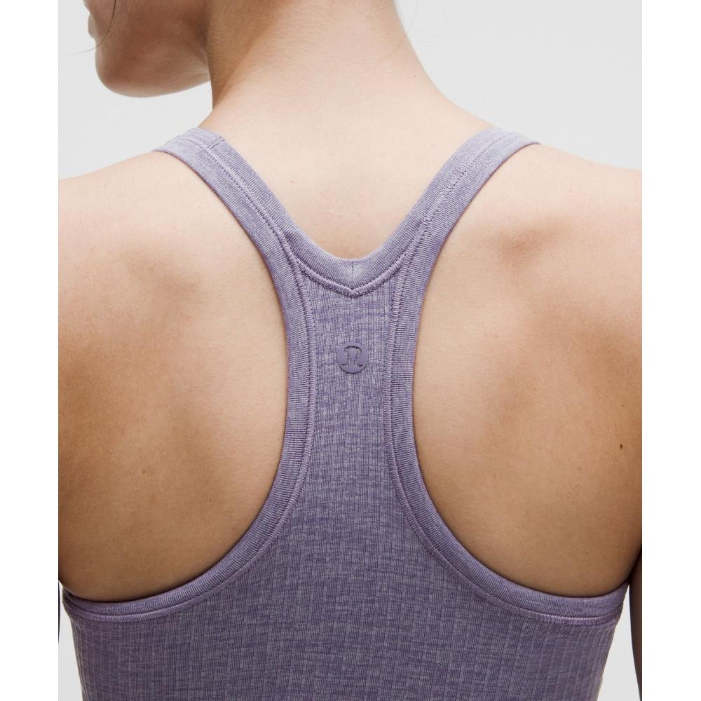 Lululemon EBB To Street Tank Top  Light Support  B C Cup Grape Mist