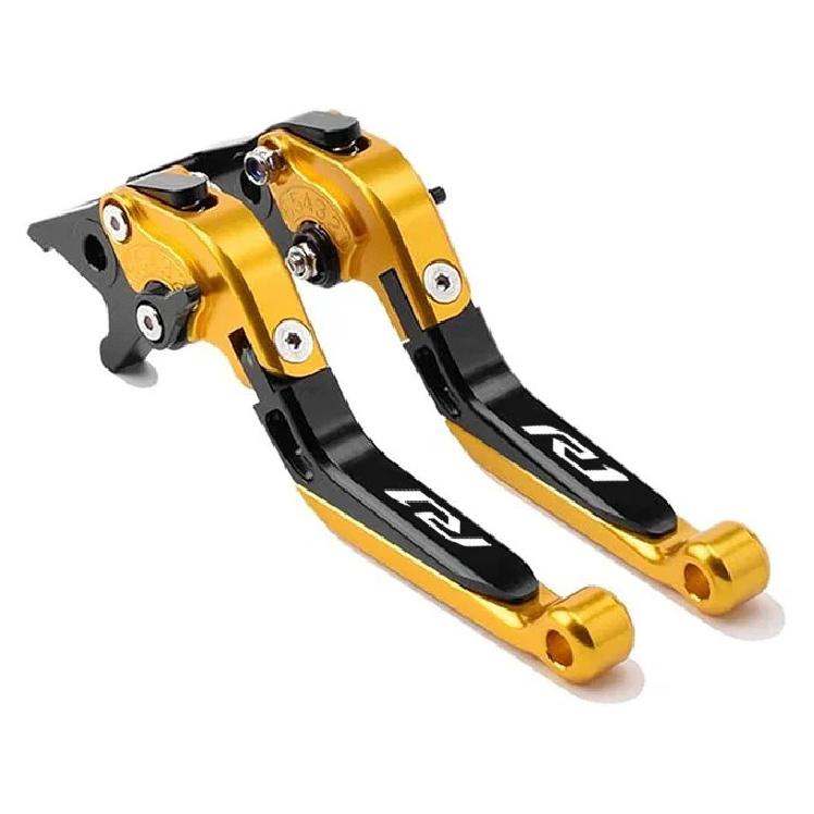 Motorcycle CNC Adjustable Folding Extendable Brake Clutch Levers Handle For YAMAHA YZF-R1 YZFR1 2009-2014 2013 2012 2011 2010