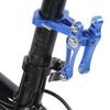 Adaptador de Suporte para Garrafa de Água Liga de Alumínio Guidão de Bicicleta de Estrada Conversor de GaiolaAzul