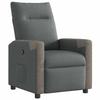 VidaXL Fauteuil inclinable Gris foncé Tissu, fauteuil, fauteuil inclinable TV, poussette, fauteuil inclinable pour personnes 4104840