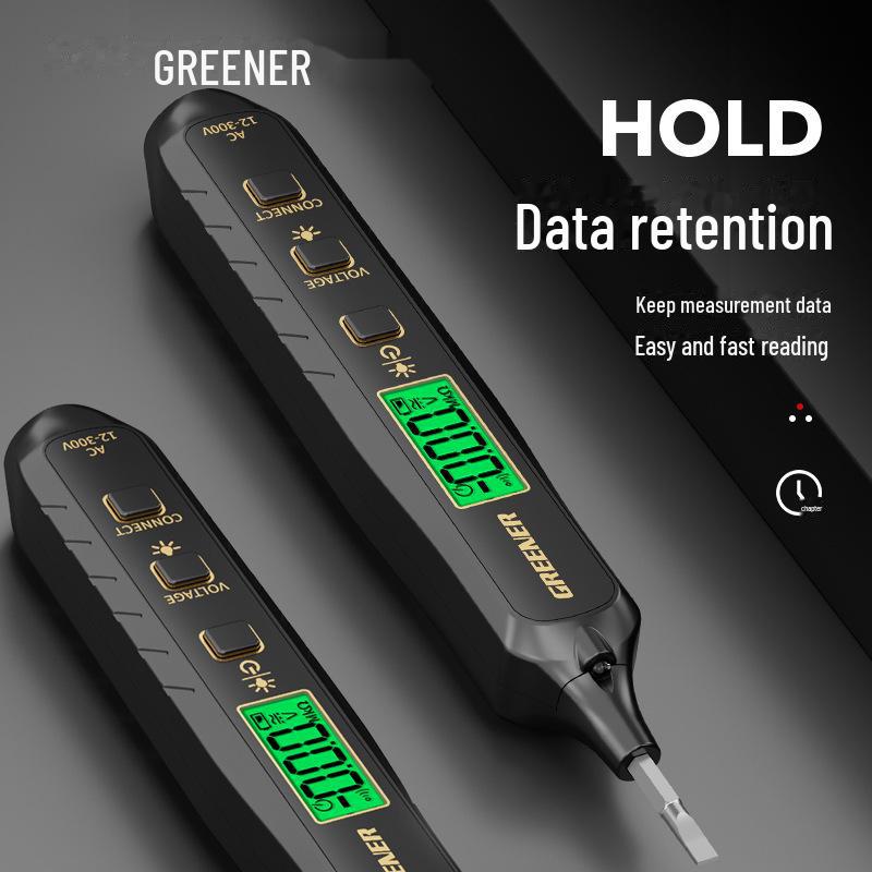 Green Forest Multifunction Electrician Test Pen – Digital Display Wire & Leakage Detection