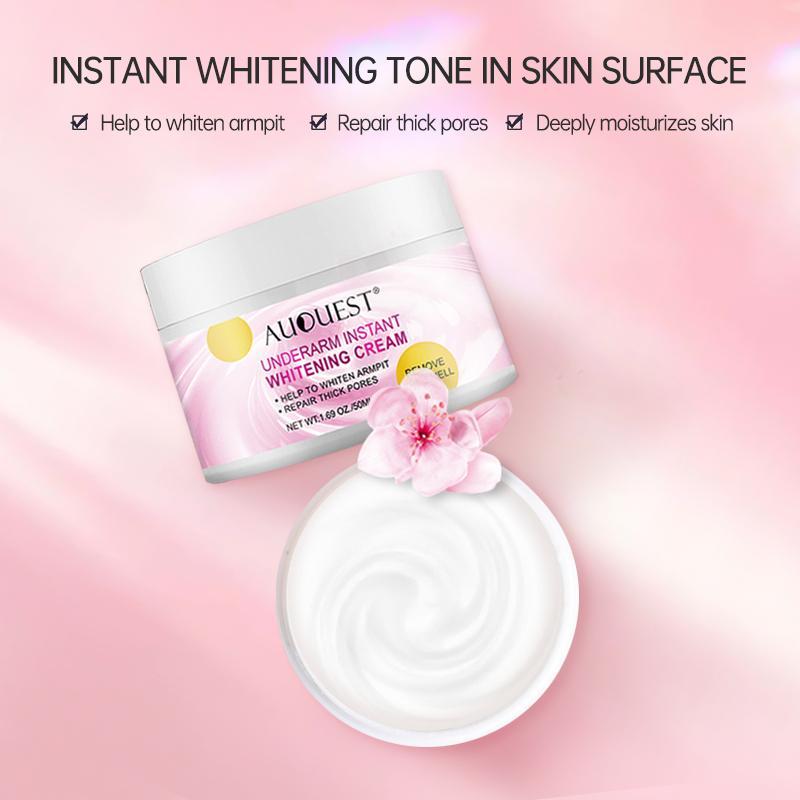 AUQUEST Hudblekekrem Underarm Armhule Kne Mørk Flekk Krem for Private Deler Hudpleie Fjerne Melanin Skjønnhet Helse 50ml