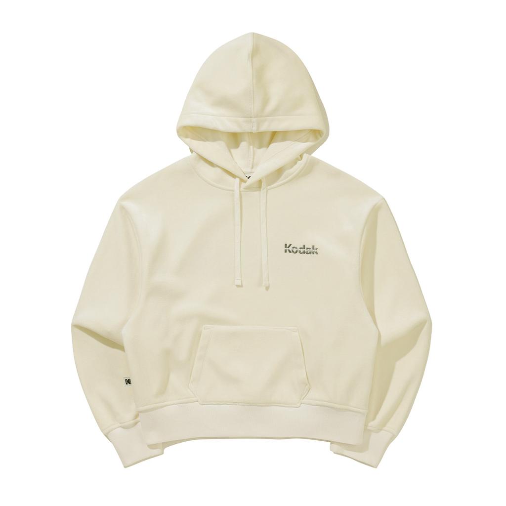 KODAK Rainbow Velvet Hoodie Women'S Ivory