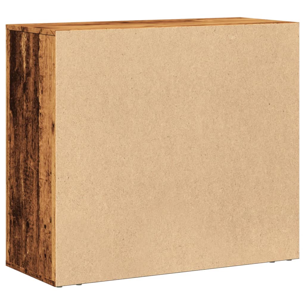 Vidaxl Cabinet, Old Wood, 80X33X70 Cm, Wood-Based Material