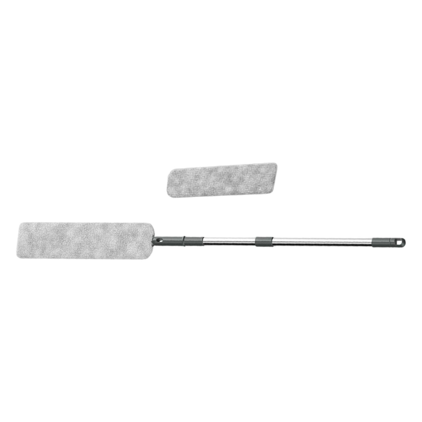 Bendable Dusting Wand Telescopic Length Furniture Ceiling Car Interior Cleaner Flat Duster