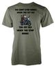 Free Personalisation Dont Stop Riding When Old Biker Cotton TShirt Adult Kids
