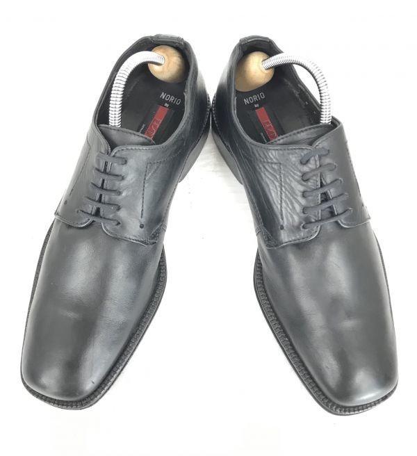 Germany Lloyd Leather Plain Toe Dress Shoes Black 24.5-25.0(USED)