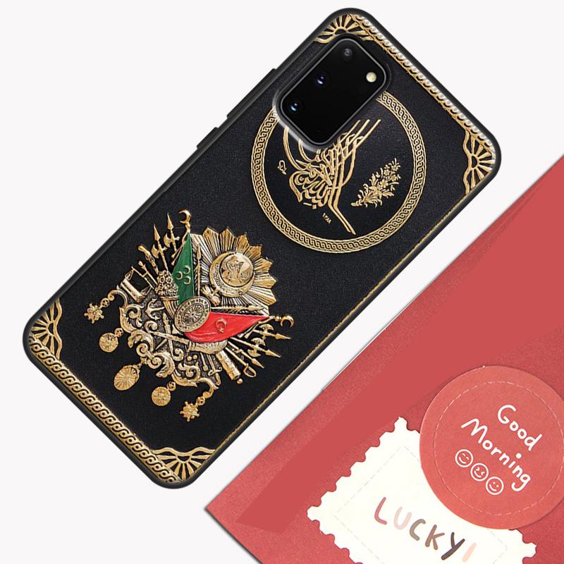 Ottoman Empire Coat Of Arms Phone Case For Samsung Galaxy S26 S25 S24 S20 S21 S22 S23 Ultra S10 Plus S25 FE Cover Shell