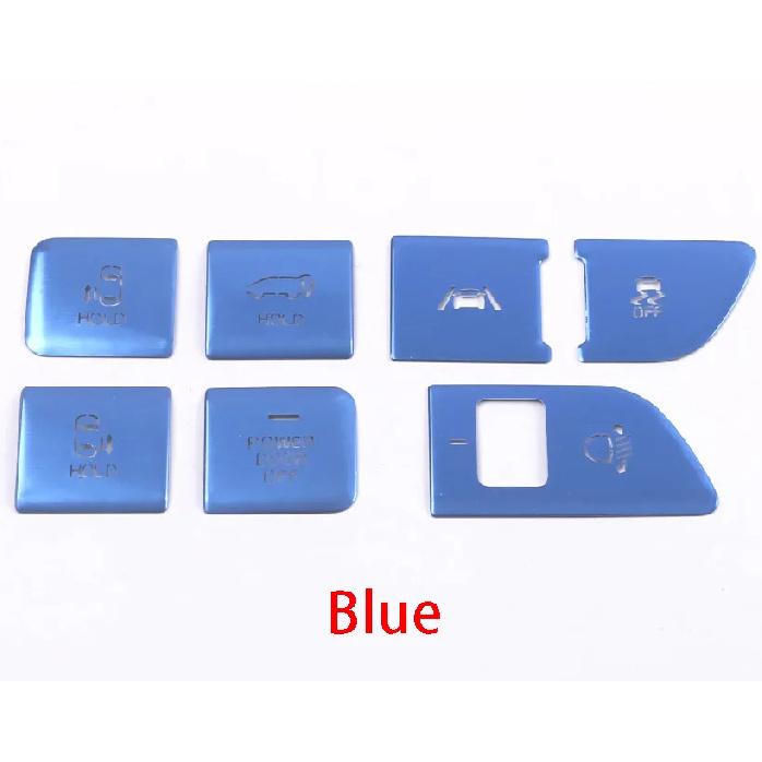 For Kia Carnival Sedona KA4 2024 Car Headlight Switch Button Cover Sticker Decoration Frame Interior Accessories