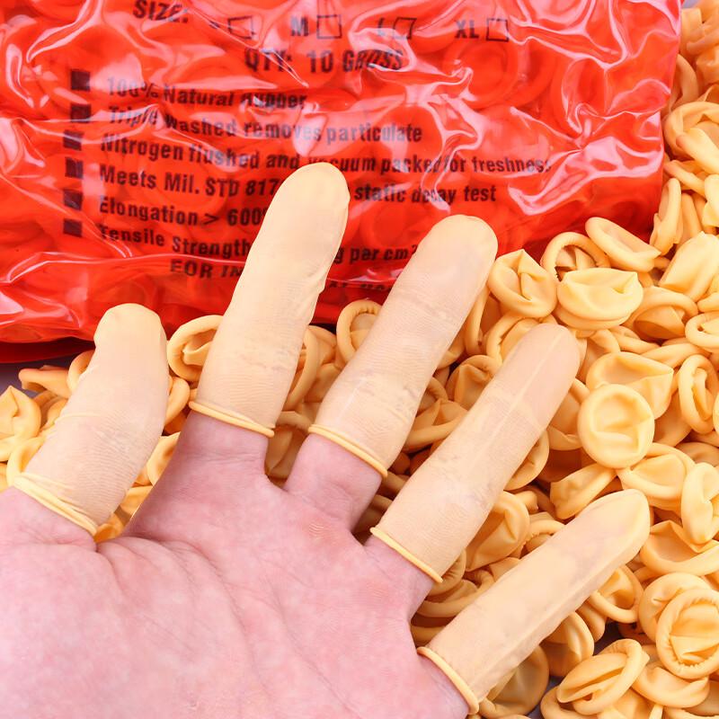 Langmei Qifang Disposable Latex Finger Cots