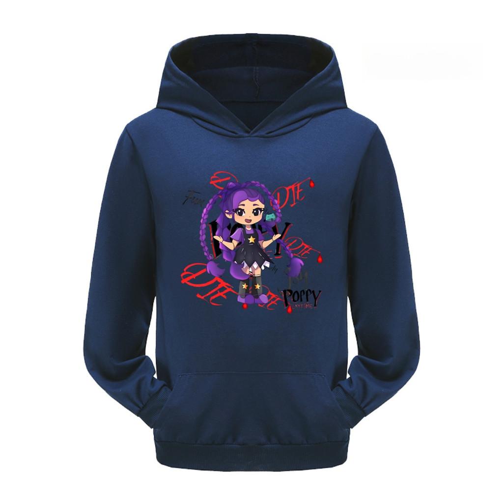 5593 Kids Girls Lily Lovebraids Print Casual Long Sleeves Hoodies Puterwear Street Hoodie