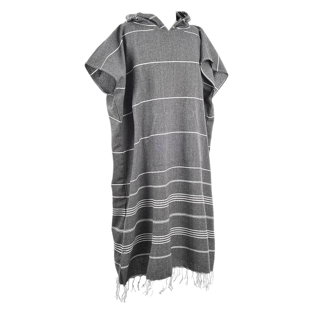 Turkish Cotton Surf Poncho Soft Quick-Drying Towel For Beach And Bath Turkish Cotton Cloak Towel pale yellow