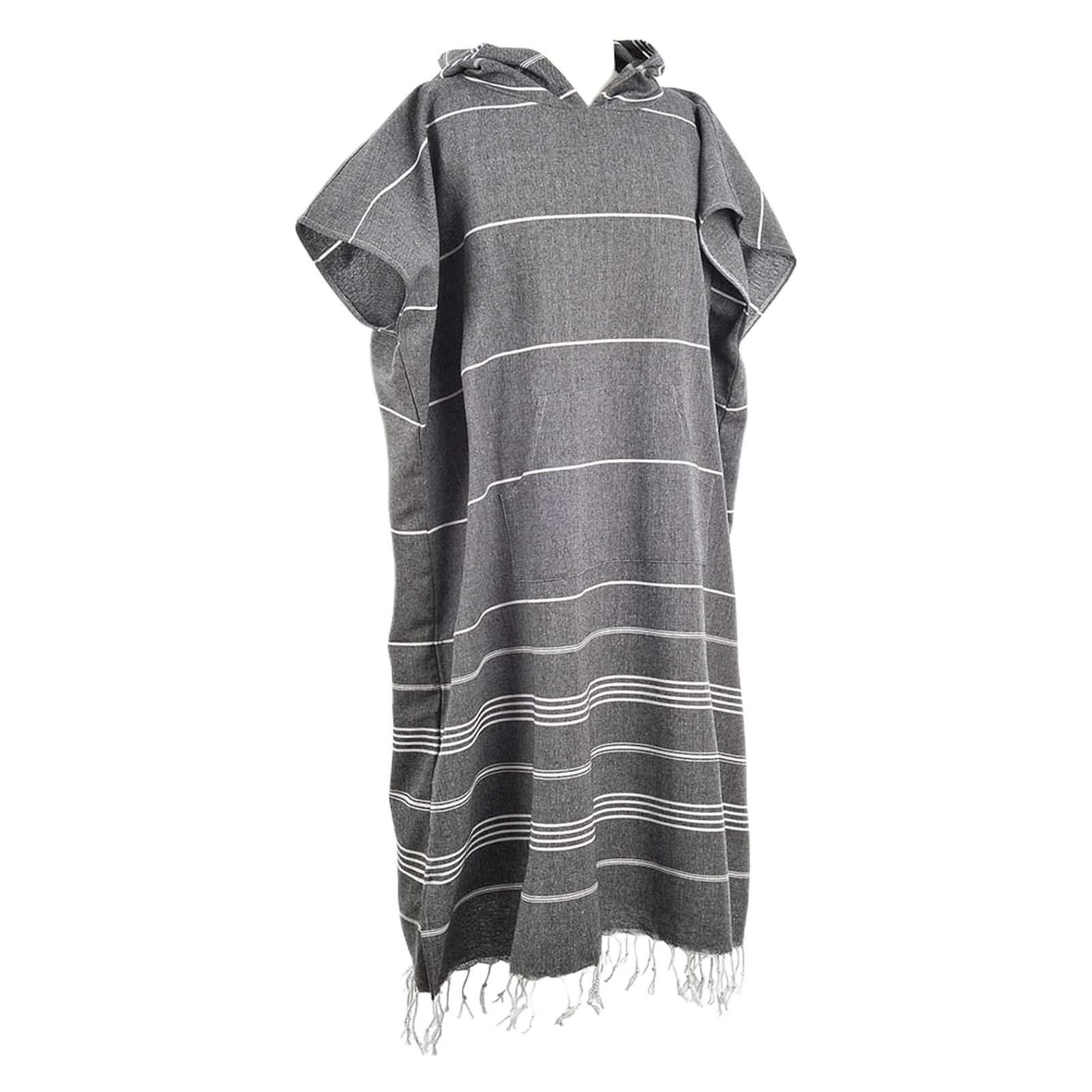 

Турецкий Хлопок Серф Пончо Мягкое Быстросохнущее Полотенце Для Пляжа И Ванной Турецкий Хлопок Накидка Полотенце бледно-желтый As Shown темно серый