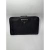 Used PRADA Nylon Saffiano Leather Long Wallet