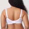 Large Size Floral Glamour No Sexy Lace Makes Bust Look H100 [DELIMIRA] Bra, Lace, Bust, Underwired, Pads, Bra, Smaller, White,
