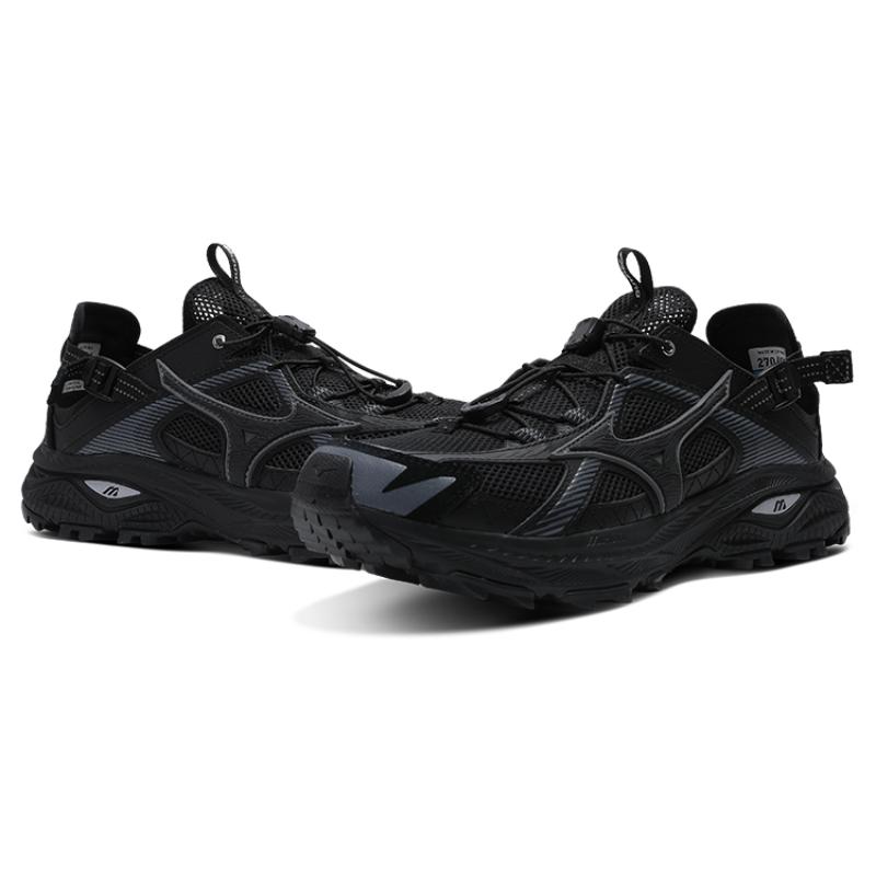Mizuno Racer Trail Se 'Triple Black' Sneakers D1GH241903