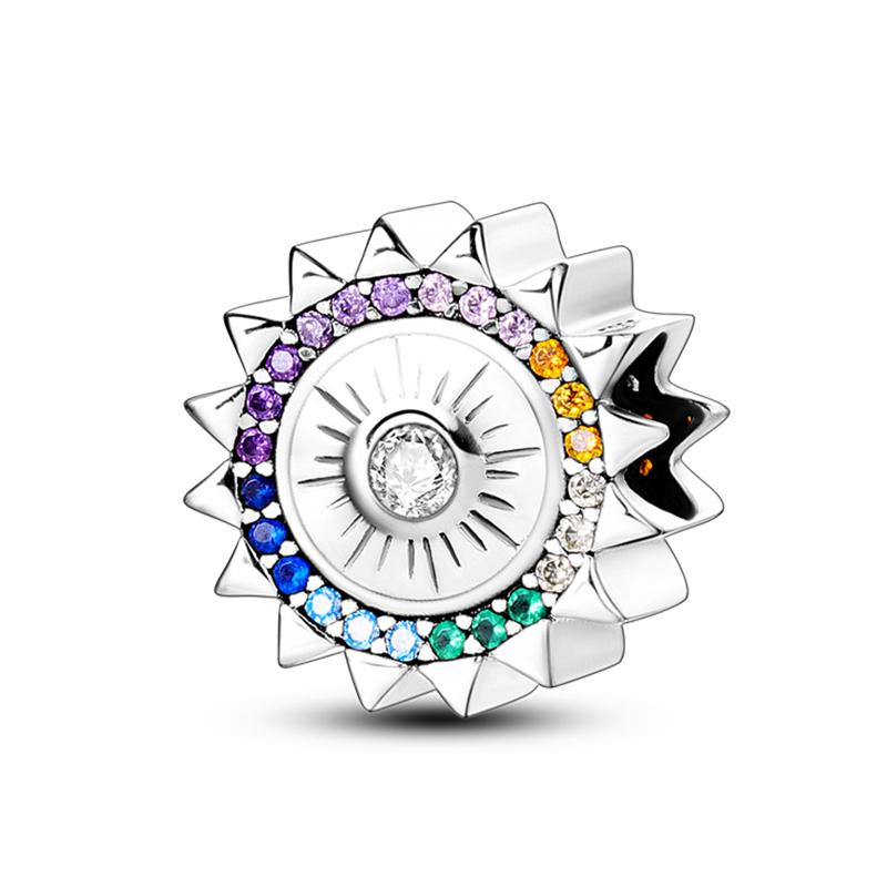 Newcopper Sparkling Zircon Devil'S Eye Horus' Eye Best Wishes Lucky Charms Beads Fit Pan Original Bracelets Diy Jewelry