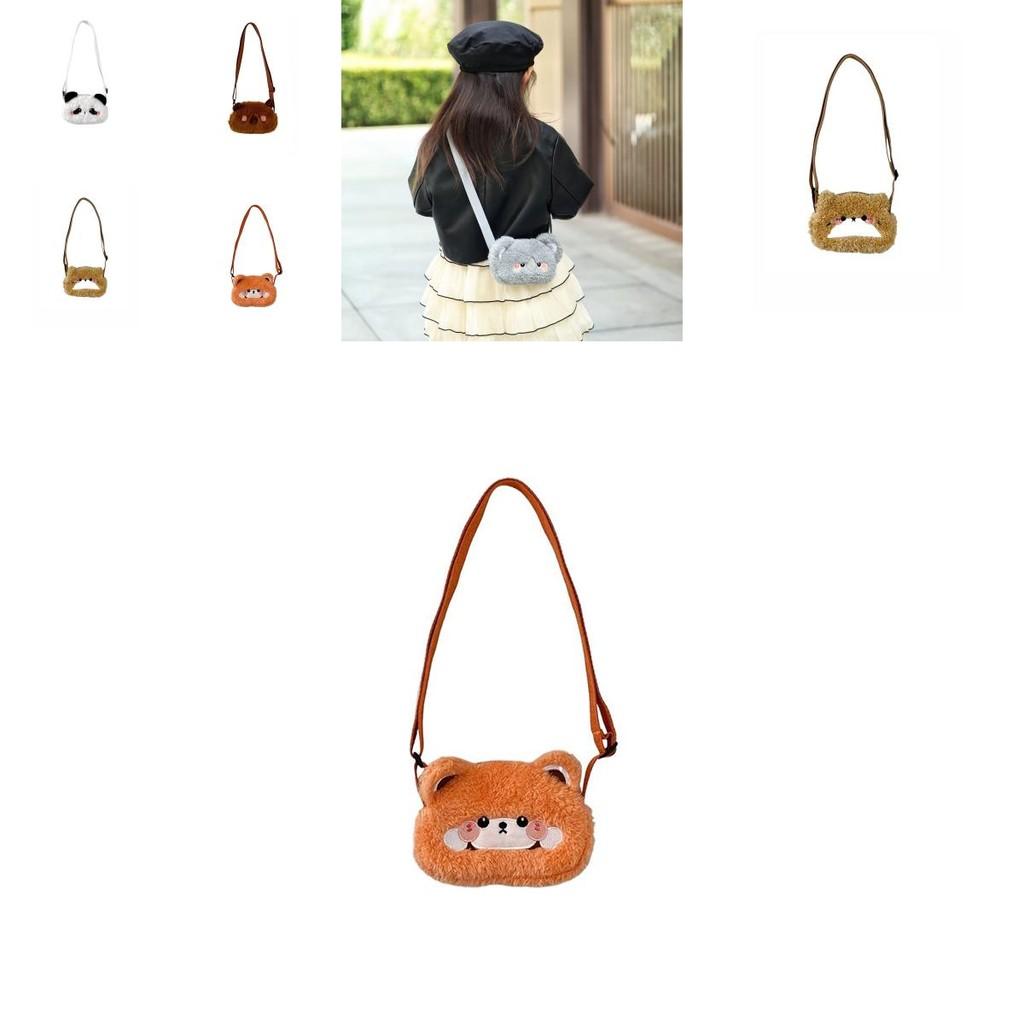 Adorable Cute Animal Plush Mini Shoulder Bag For Kids In Various Colors And Styles