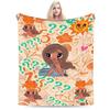 KAROL G Tropicoqueta Flannel Blanket Winter  Warm Soft Throw Blanket for Boy Girl Bedroom Aesthetic Bedspread Sofa Bed Cover