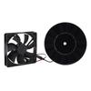 Solar Powered Exhaust Fan 10W 16CM Monocrystalline Silicon Solar Panel Ventilation Exhaust Fan Kit f