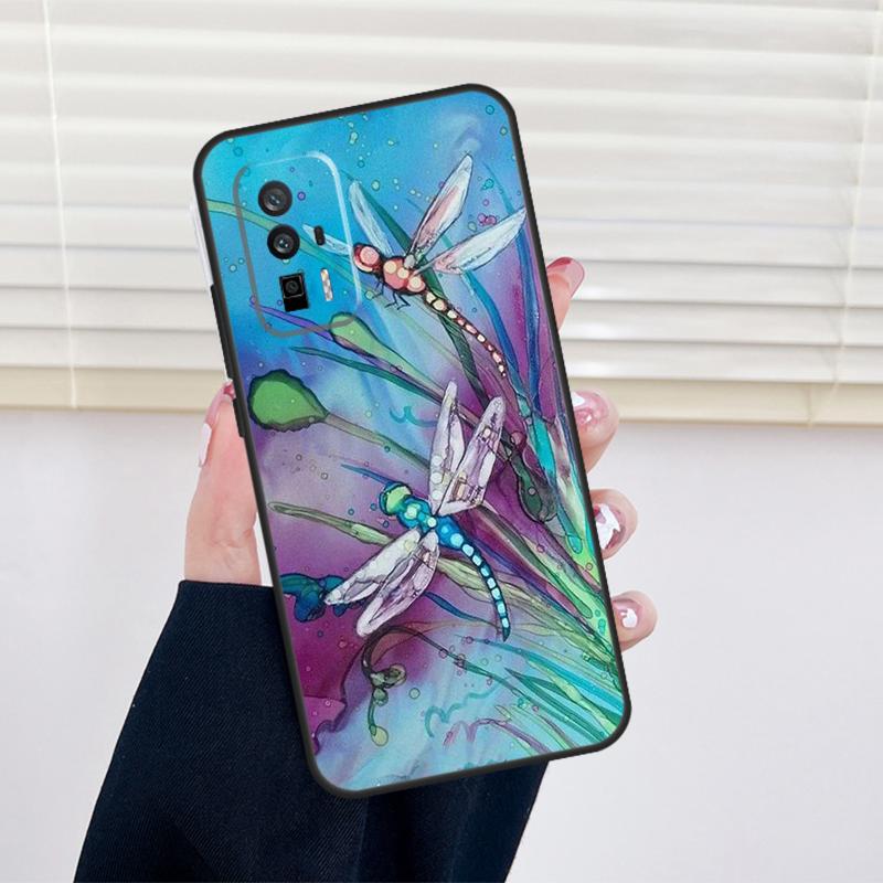 Dragonfly Cover For Xiaomi 15 14 13 Ultra 11T 12T 13T 14T Pro POCO X7 Pro X3 X5 X6 M6 F5 F6 Pro Case