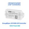 SP318E SP328E SP668E SP802E Sync Signal Booster Control for RGBIC LED Strips SPI RGB Matrix LED Controller Bluetooth Mesh App 4A