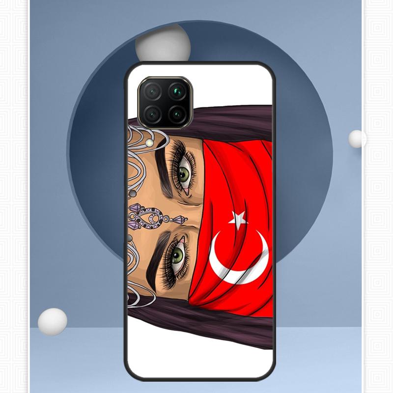 

Turkey Turkish Flag For Huawei Nova Y72 Y90 Y61 Y91 Y60 Y70 12s 12i 11i 8i 9 10 SE P20 P40 Lite P60 P30 Pro Case Huawei Nova 10