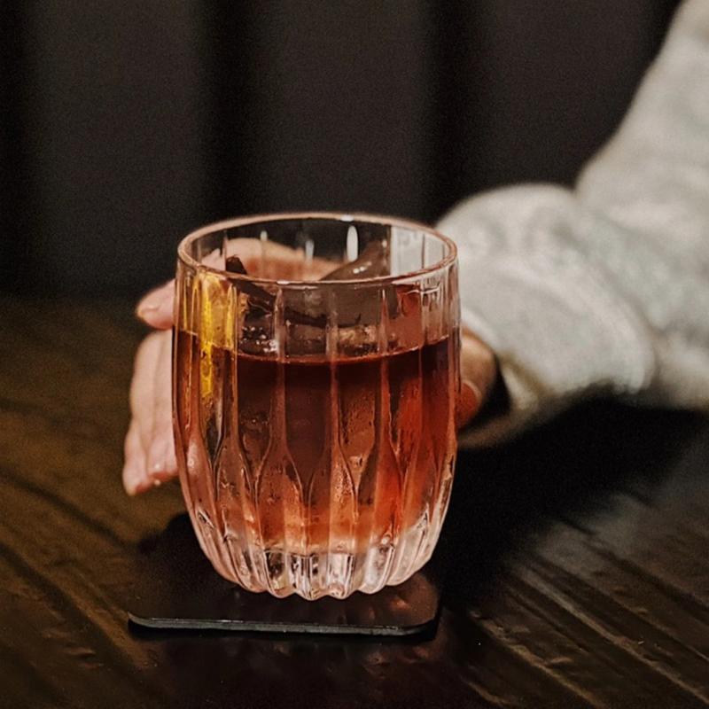 80ml/285ml/340ml Pahar de apă cu dungi verticale Transparent Pahar de cocktail Pahar pentru cafea cu gheață Latte Mocha Articole de băut Bar Pahar de whisky