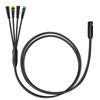 Motorkabel 1T4 EB-Bus Kabel voor Bafang BBS BBS01 BBS02 BBSHD Middenmotor Display Remhendel Duimgas Waterdichte Connector
