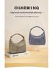 2025 Frosted Hand-Woven Mini Diamond Pattern Crossbody & Shoulder Handbag for Women
