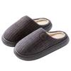 Cotton slippers autumn and winter indoor home non-slip thick bottom warm plush couple cotton mop