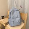 Schoolbag retro Hong Kong style plaid backpack 1011 new large capacity junior high school schoolbag women travel backpack