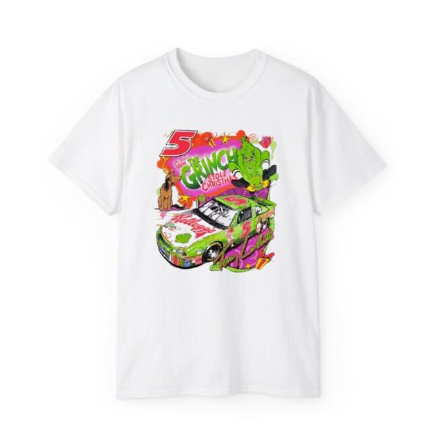 Grinch Vintage NASCAR Dr Seuss T-Shirt Kellogg s Shirt Terry Labonte Nascar Unisex T-Shirt M