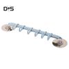 Strong Adhesive Wall Mounted 6-Hook Kitchen Bathroom Hanger Storage Rack Holder