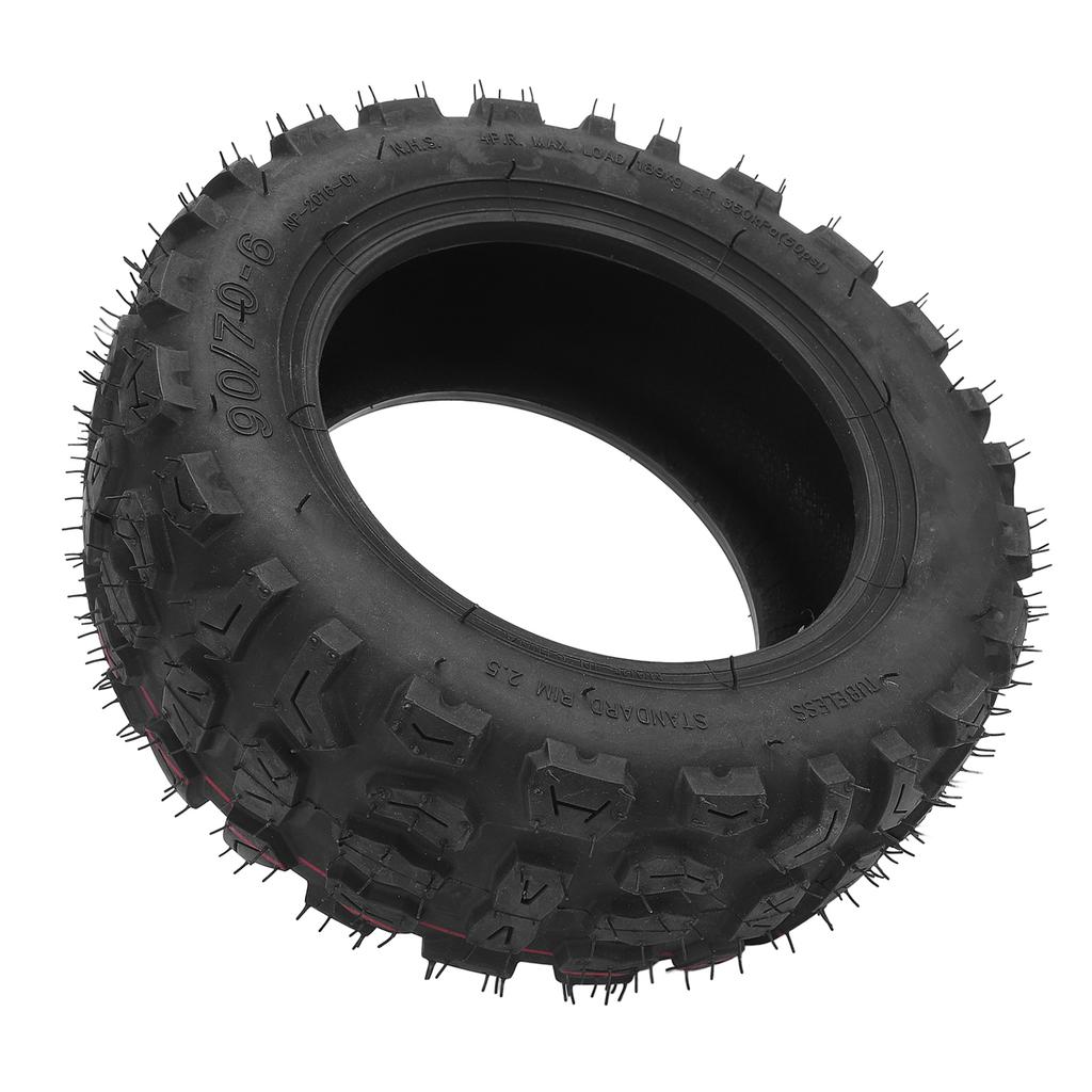 90706 Pneu Vácuo Off Road Borracha 10 Polegadas Scooter Elétrica Substituição Pneu Vácuo Anti Derrapante