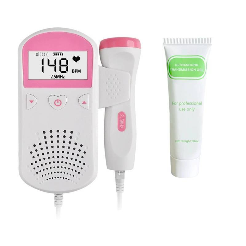 

Фетальный допплер для прослушивания сердцебиения плода и 30 мл звукоусиливающего геля Hww Использовать ежедневно