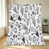 Flannel Throw Blanket for New Moms,Soft Cozy Anti-Pilling, Lightweight All Season Use, Warm Decorative Blanket for Home, Christmas & Halloween