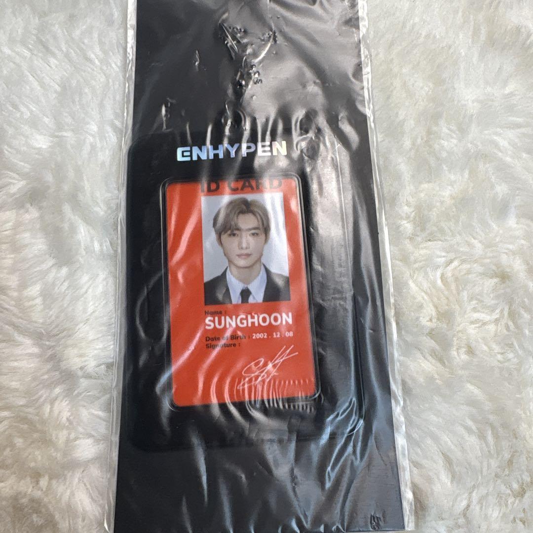 

[USED] Sunghoon ID card ENHYPEN manifesto acrylic stand