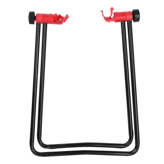 Bike Stand High Durability 360 Degree Rotating Aluminum Alloy Mountain Road Bike Triangle Vertical Foldable Stand Bike Supplies