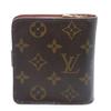 Used LOUIS VUITTON Bifold Wallet Compact zip M61667 Monogram Brown Accessory