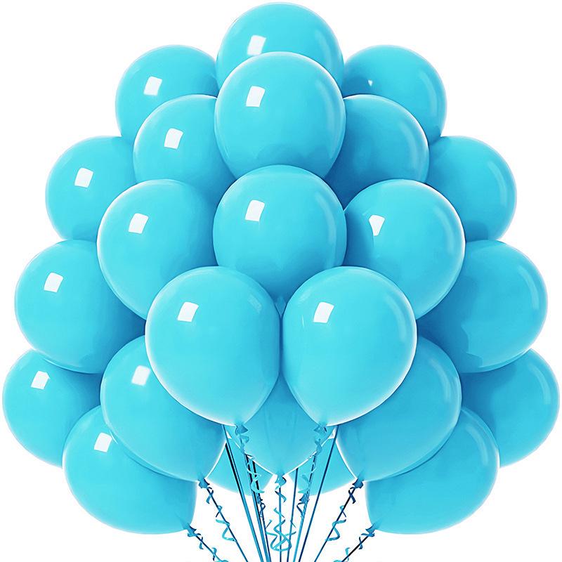 Einfarbiges 10-Zoll-Matte-Latexballon-Set für Kindergeburtstagsdekoration