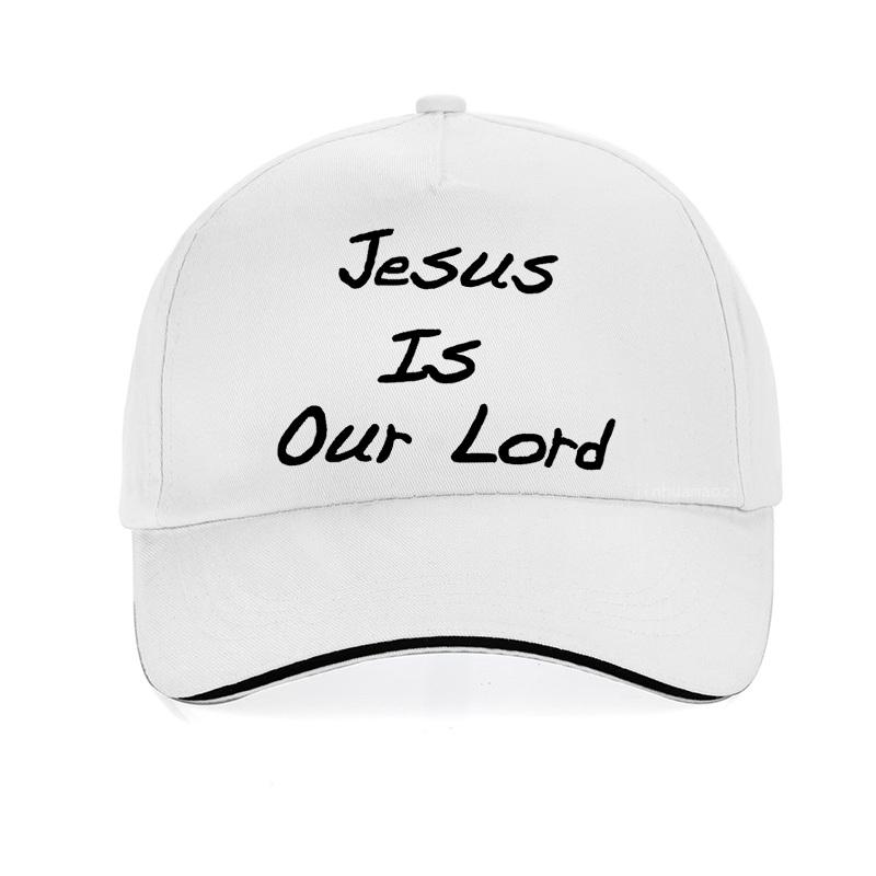 Jesus is our lord Baseball Cap High Quality Solid Snapback Cap For Unisex Women Hip Hop Cap Dad Hat Bone