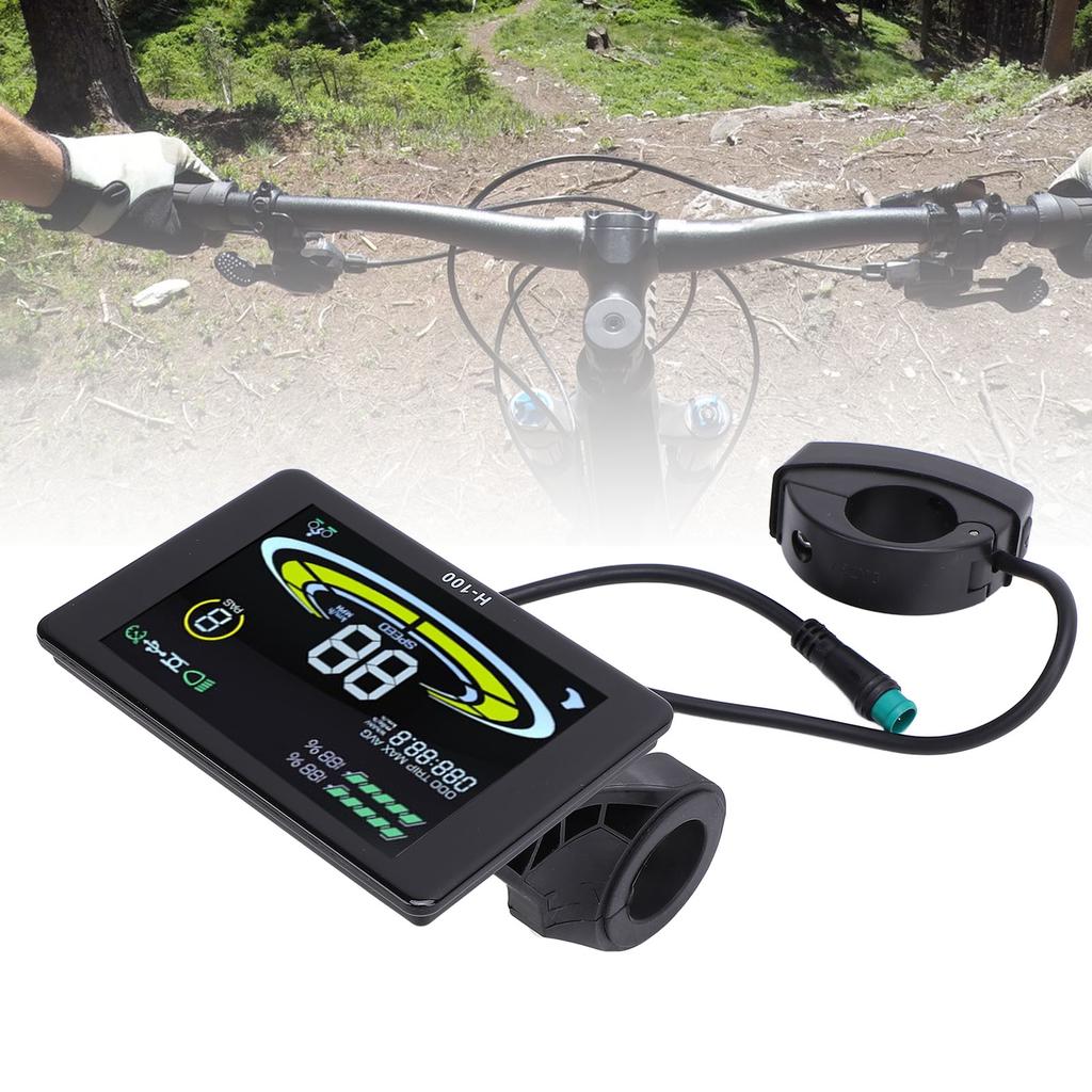Elektrisch LCD Bedieningspaneel isinwheel electric bike screen 5 Pins M5 LCD Paneelscherm 24V 36V 48V 60V Universeel Elektrisch Lcd-Meterpaneel, Montageopening LCD Touch Panels