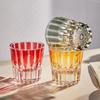 Mode Geslepen Kristal Whiskeyglas Tumbler Voor Cocktail Whisky Rode Wijn Vodka Bar Gebruik Huis Drinkgerei Elegant Glaswerk