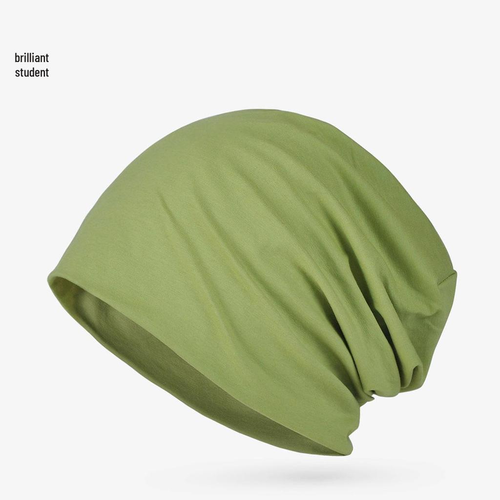 Versatile Cotton Beanie: Thin, Cuffed, Plain Style for Men & Women