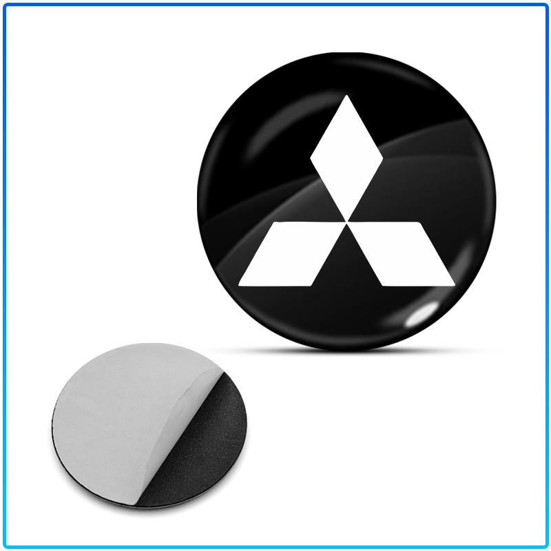 Car Lock Keyhole Stickers Door Lock Protect Car 3D Stickers For Mitsubishi Lancer Lancer ASX Outlander 2 3 Pajero Mirage Exzos Pajero 4
