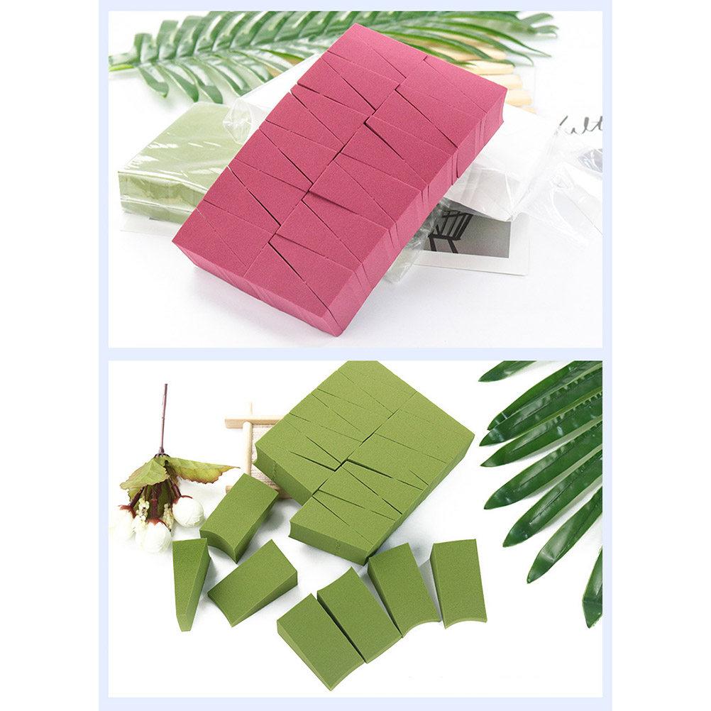 24Pcs Wet Style Makeup Sponge for Fragile Application Powder Puff Make-Up Powder Puff Make-Up Sponge зелёный